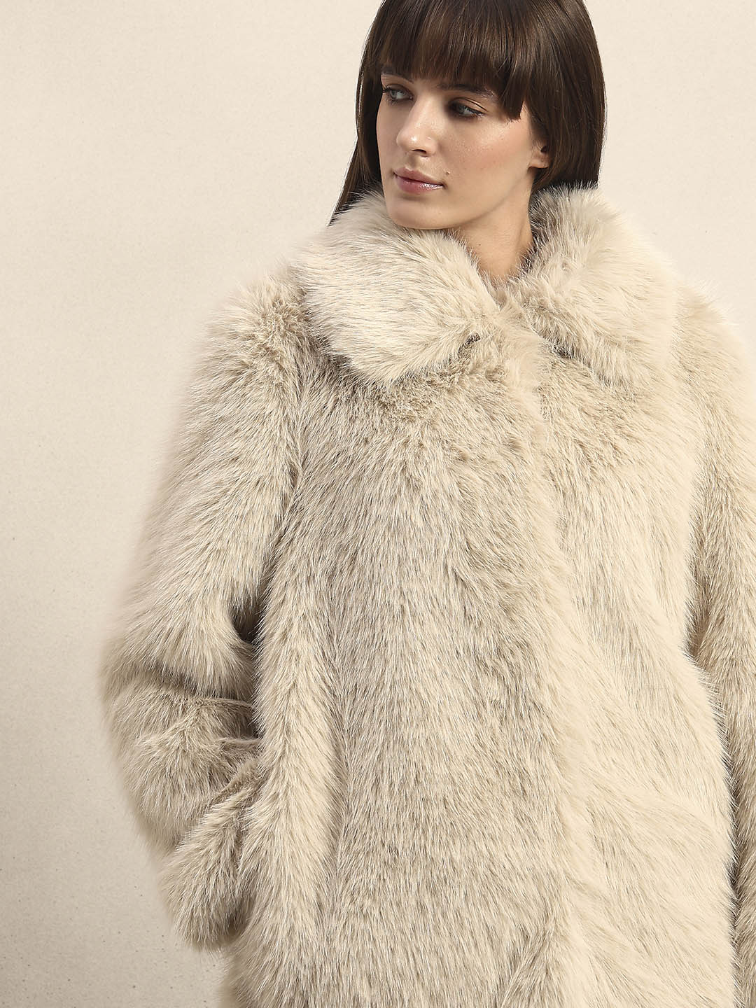Faux Fur Coat - Image 6
