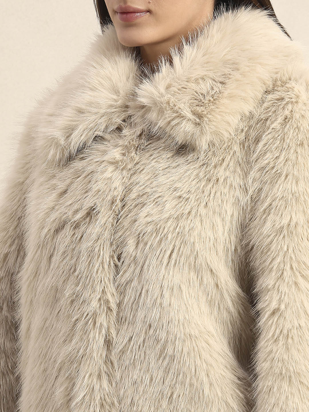 Faux Fur Coat - Image 8