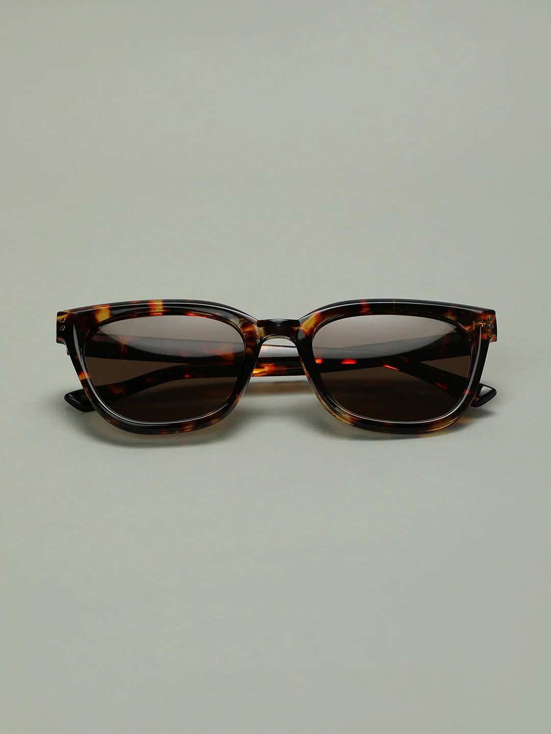 Tortoiseshell Wayfarer Sunglasses - Image 2