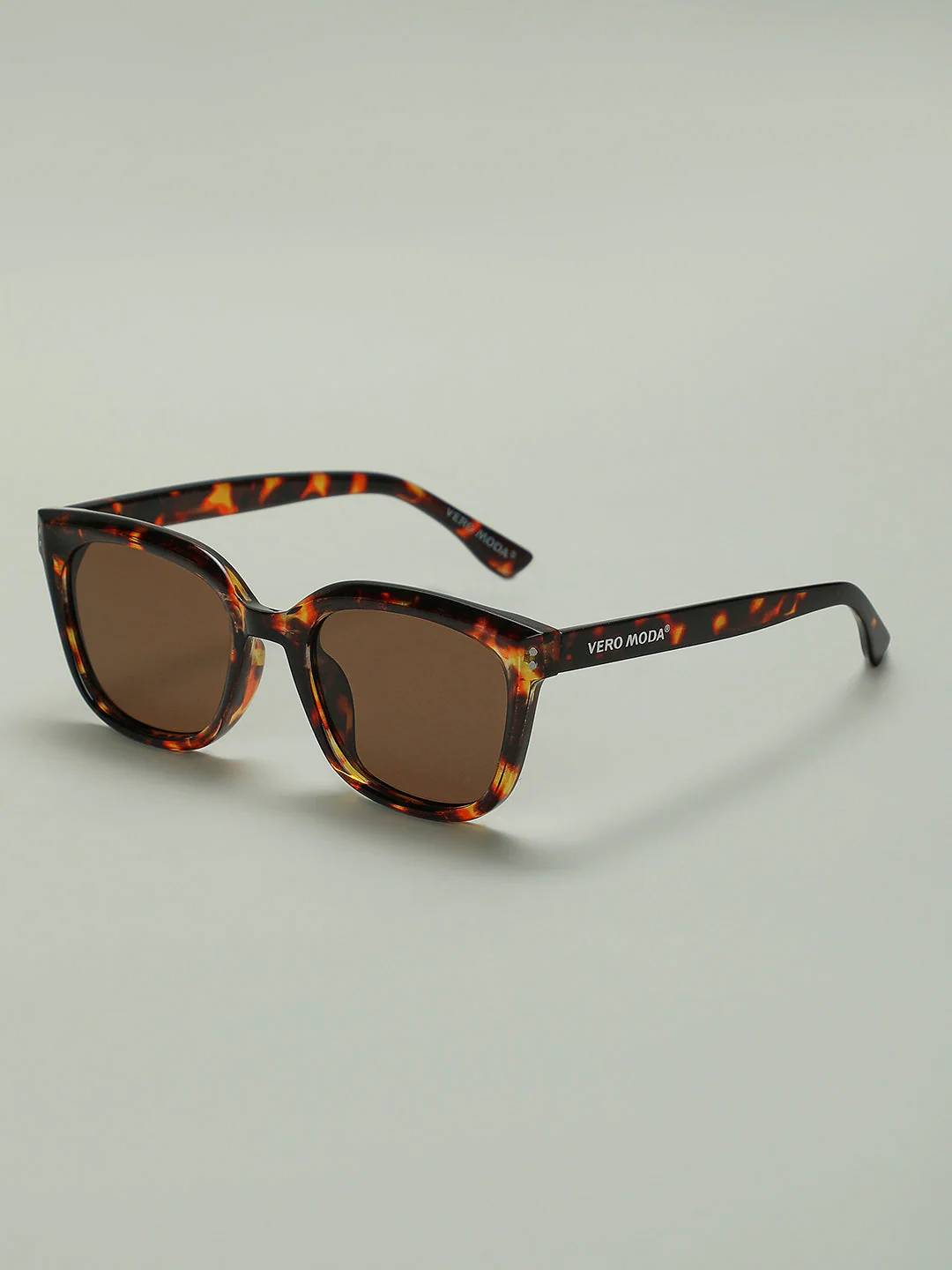 Tortoiseshell Wayfarer Sunglasses - Image 3