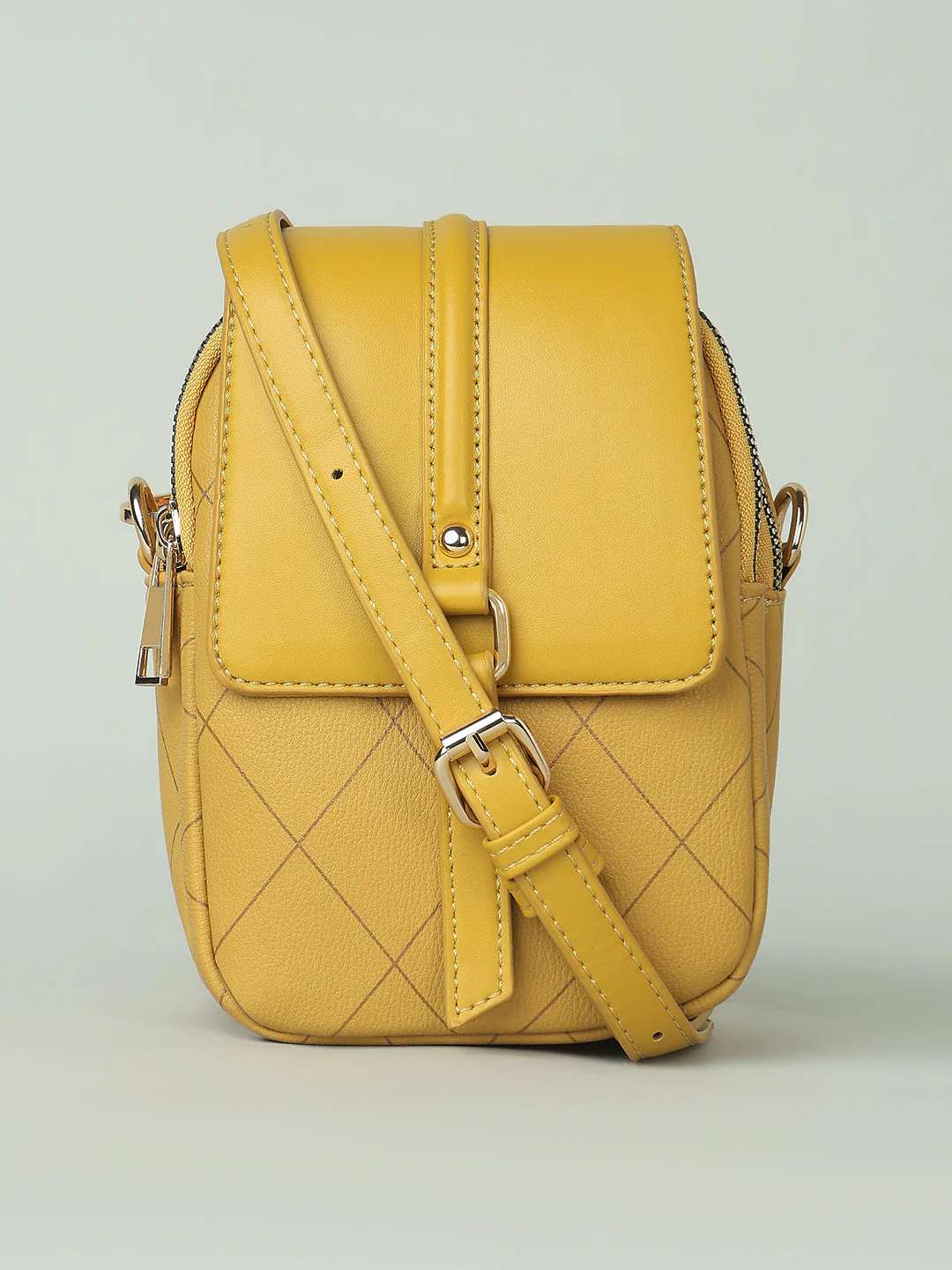 Yellow Small Sling Bag - Image 2