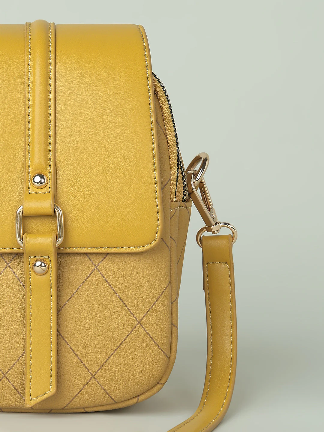 Yellow Small Sling Bag - Image 4