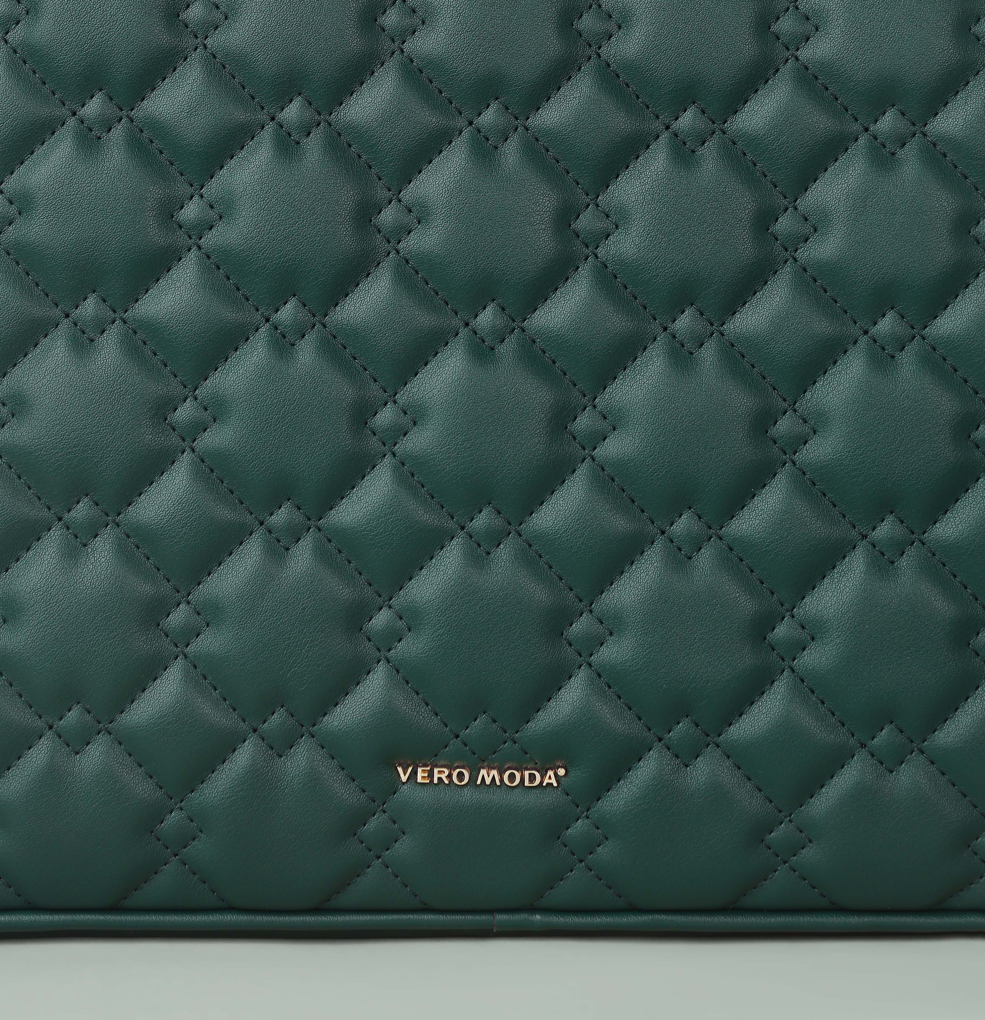 Green Sew Detail Laptop Sleeve - Image 5