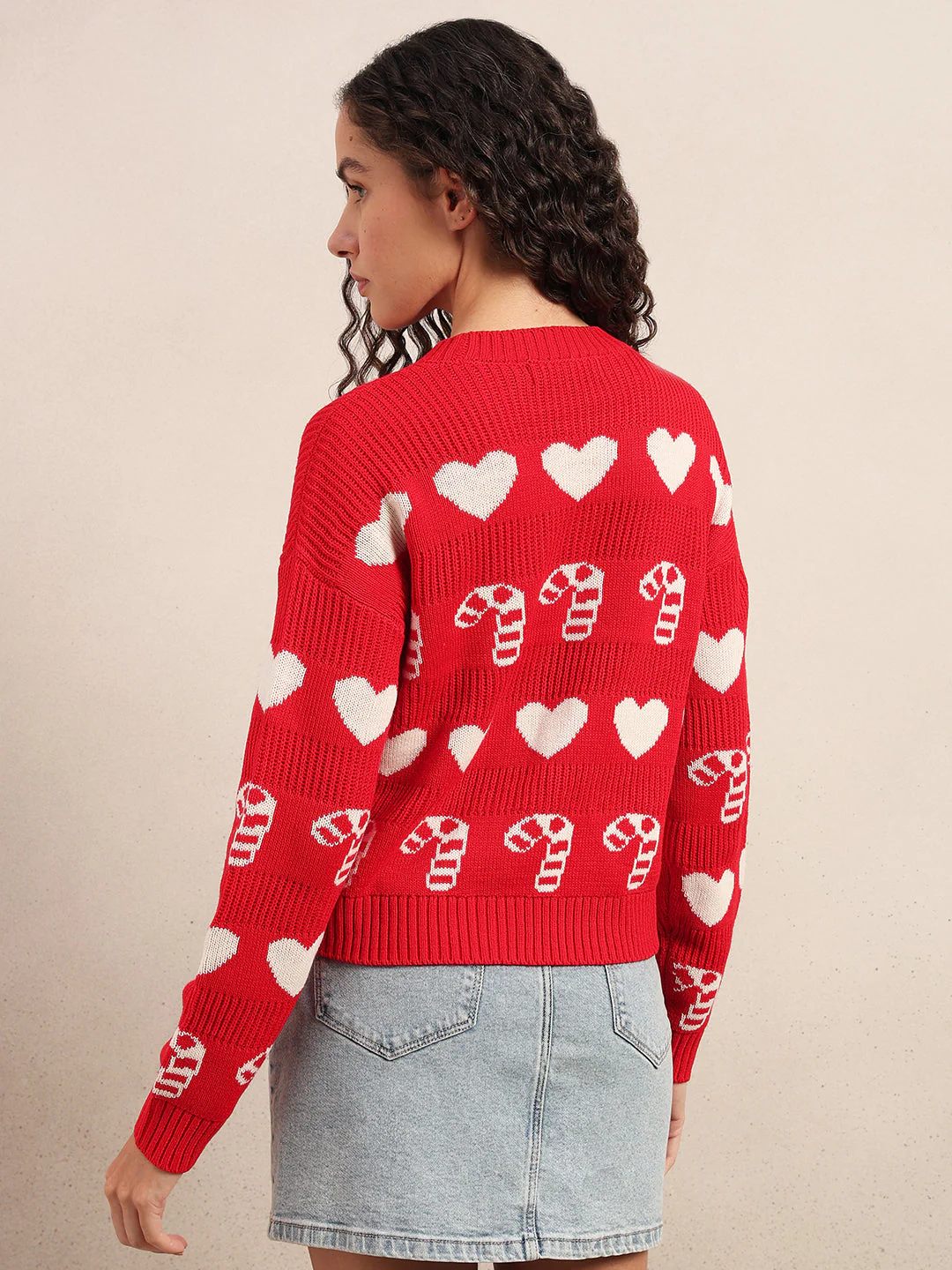 Candy Cane O-Neck Pullover - Image 4