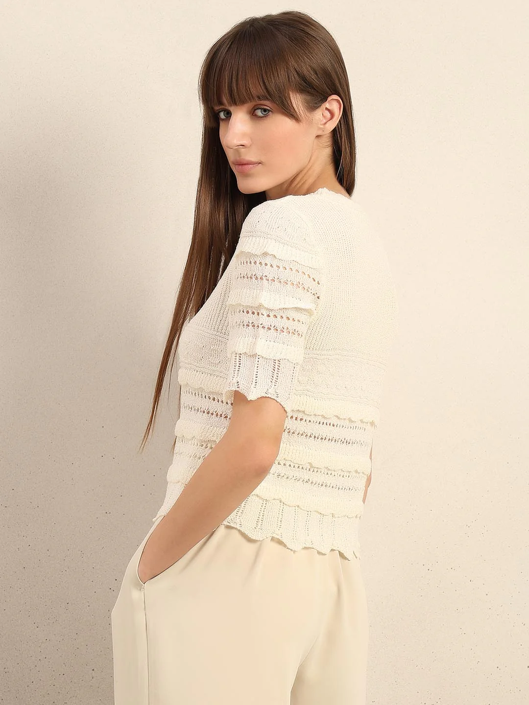 Off-White Knit Top - Image 4