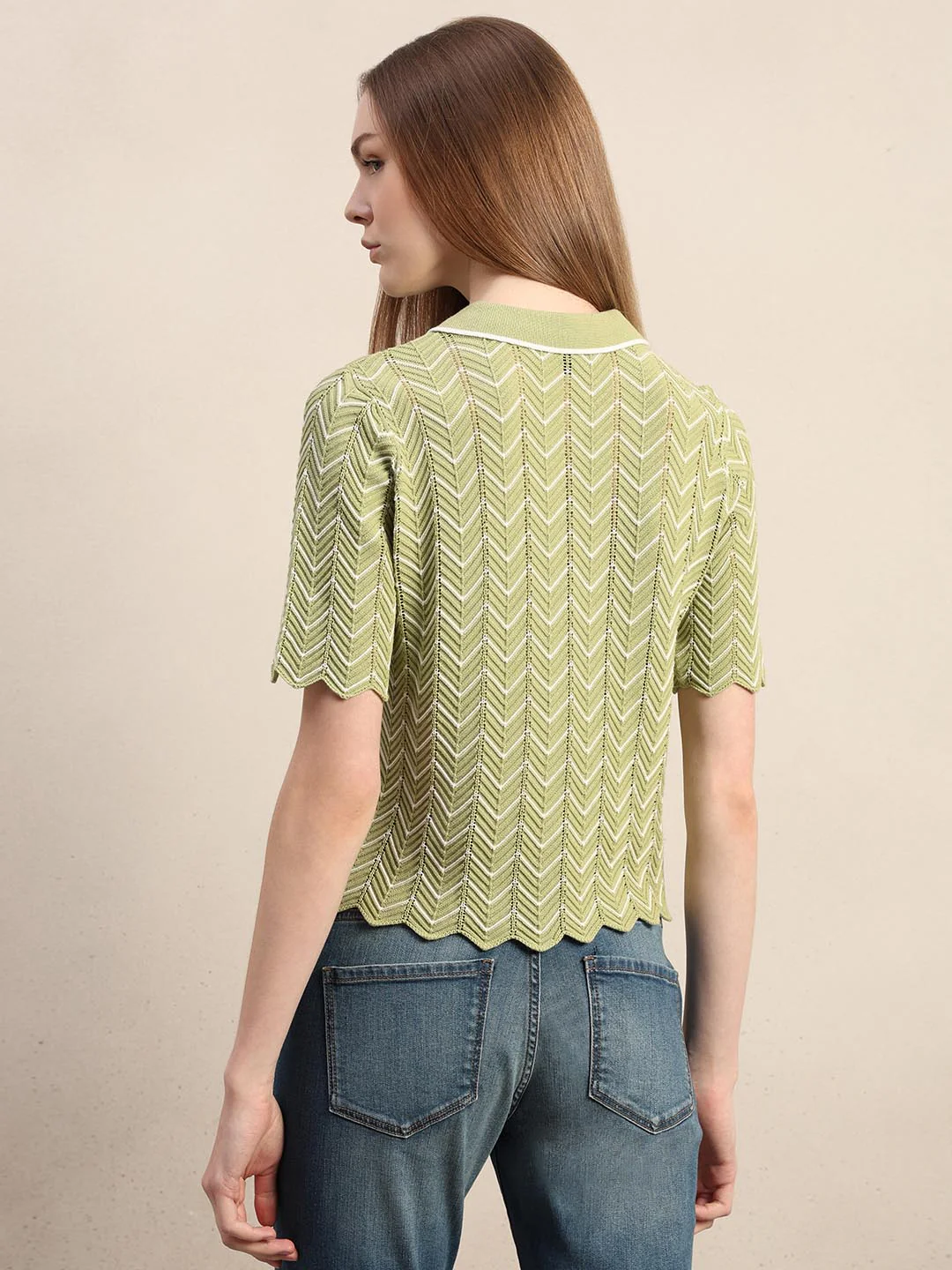 Green Knitted Top - Image 4