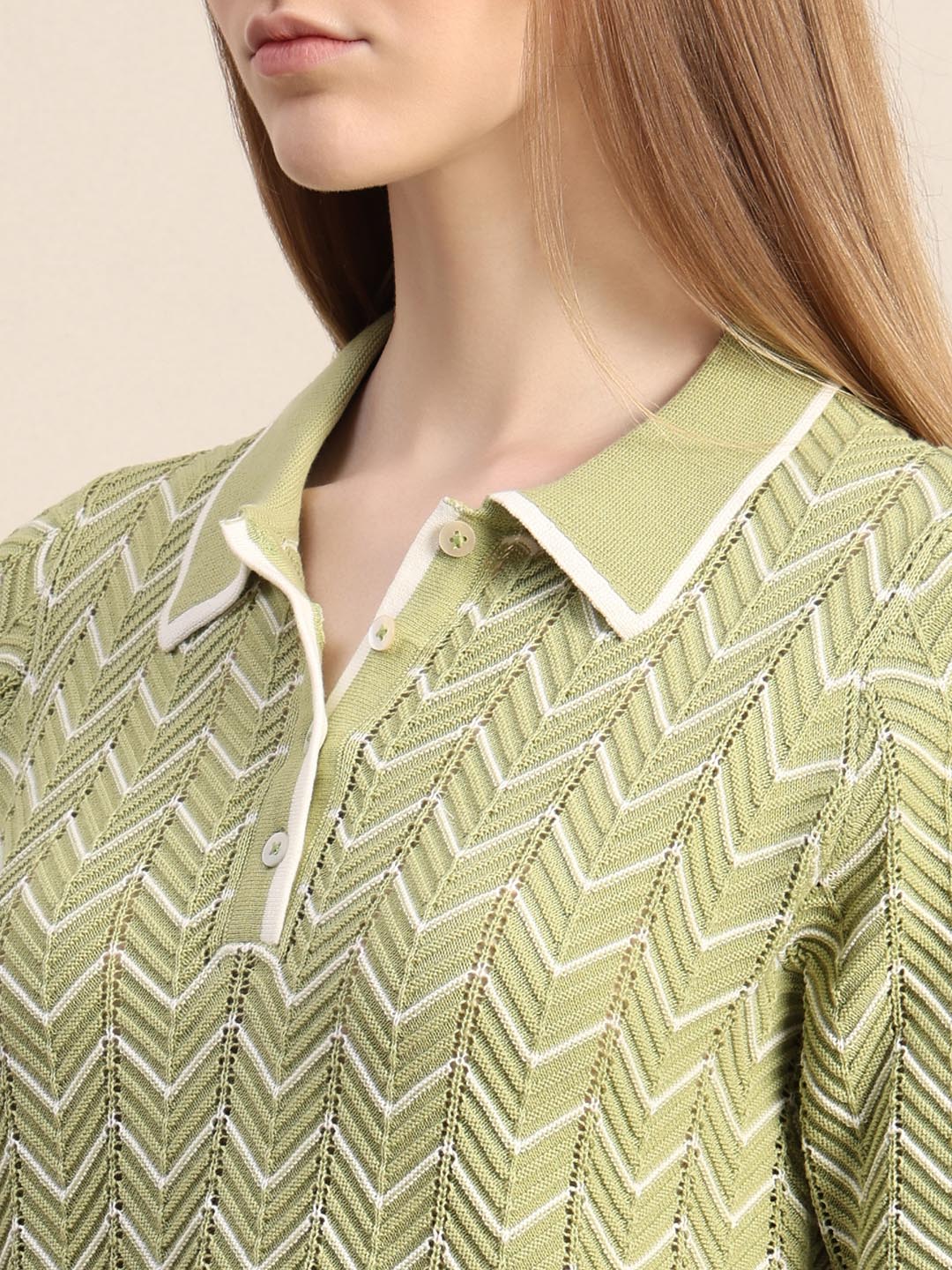Green Knitted Top - Image 8