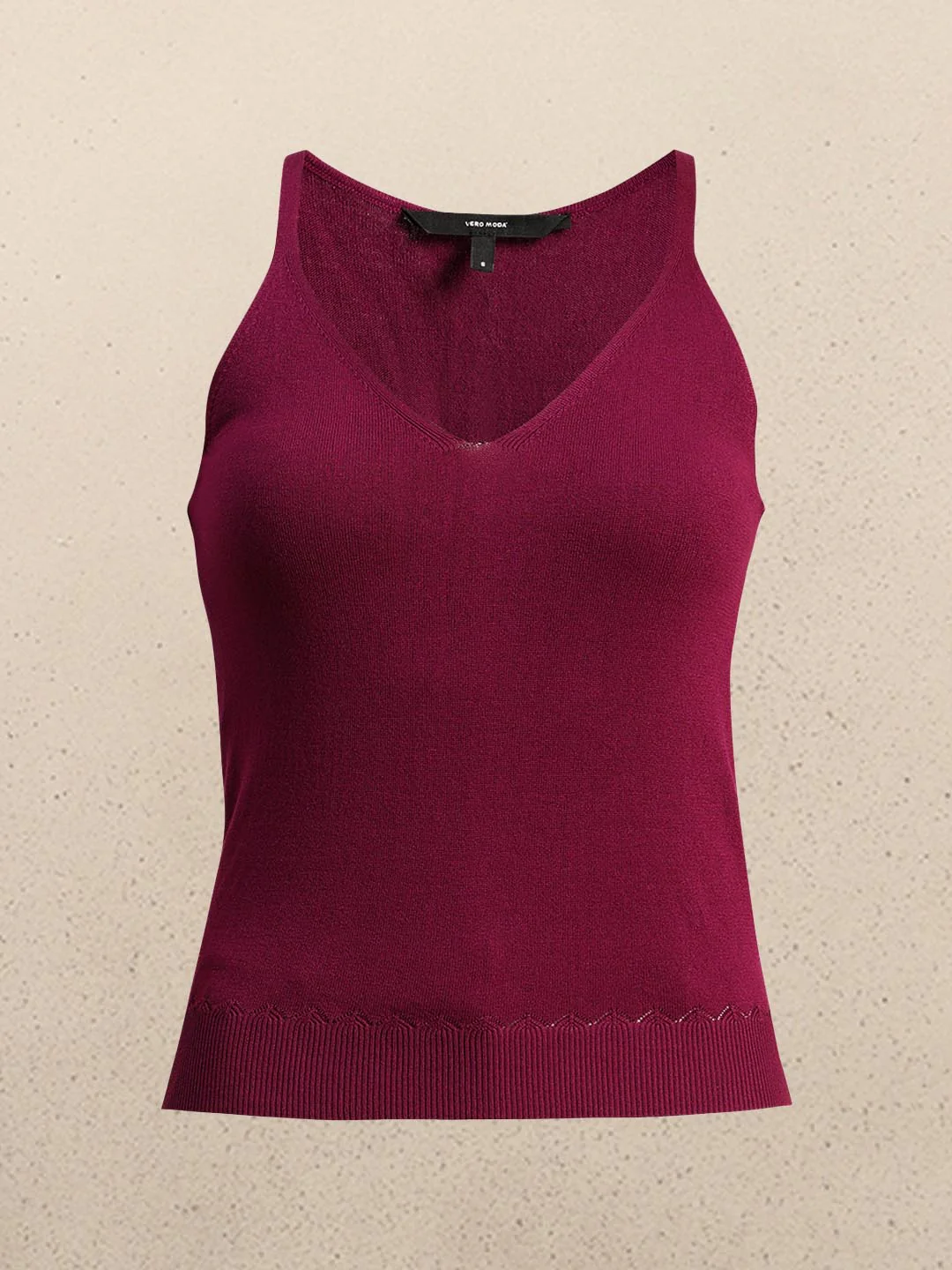 Maroon Knit Top - Image 7