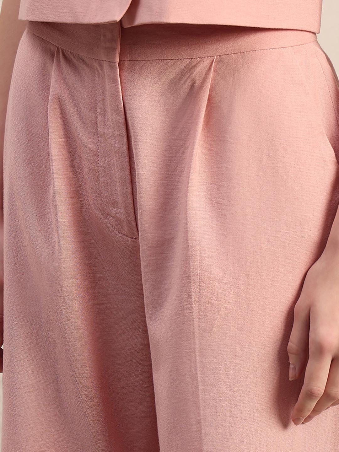 Pink Straight Fit Pants - Image 8