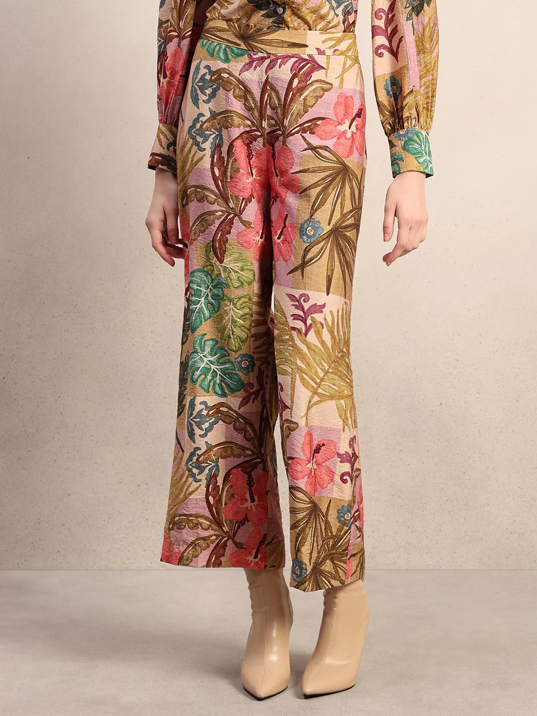 Multi-Colour Printed Pants - Image 2