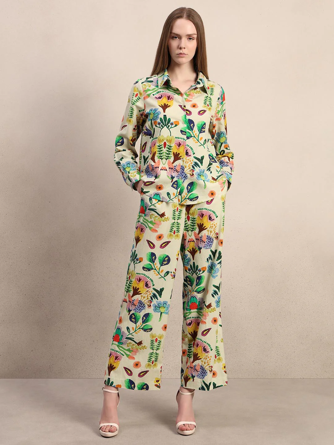 Multi-Colour Printed Full Sleeves Shirt - Image 5