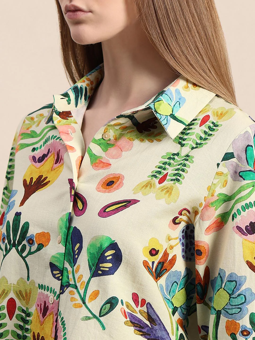 Multi-Colour Printed Full Sleeves Shirt - Image 8