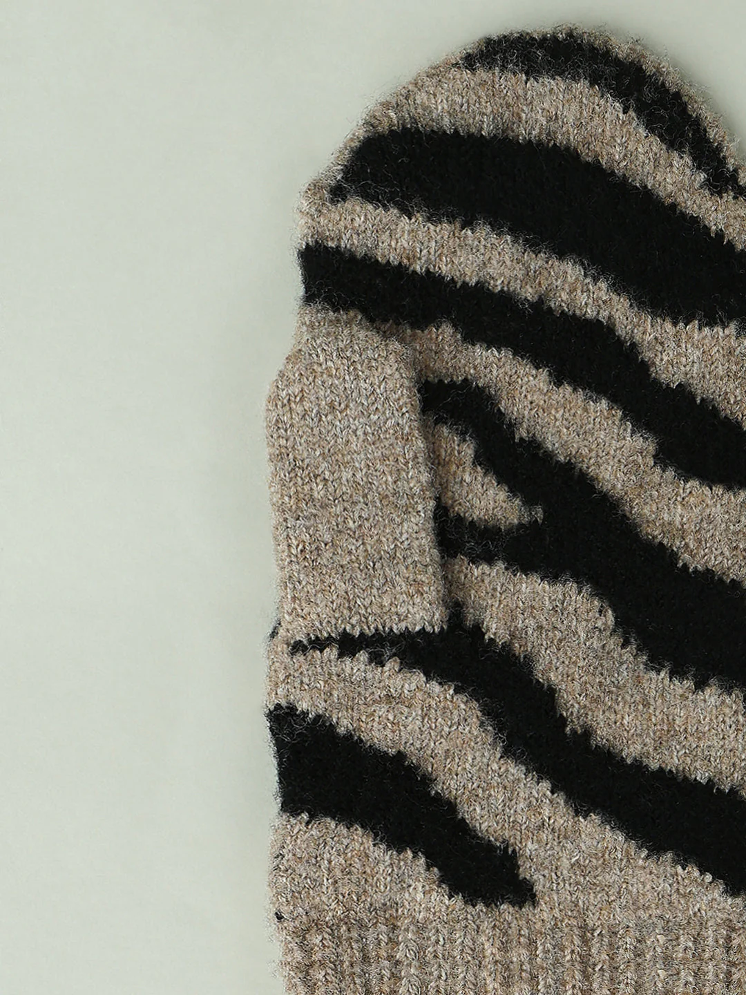 Zebra Print Mittens - Image 3