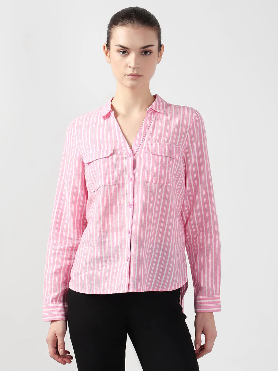 Pink Striped Shirt - Image 2