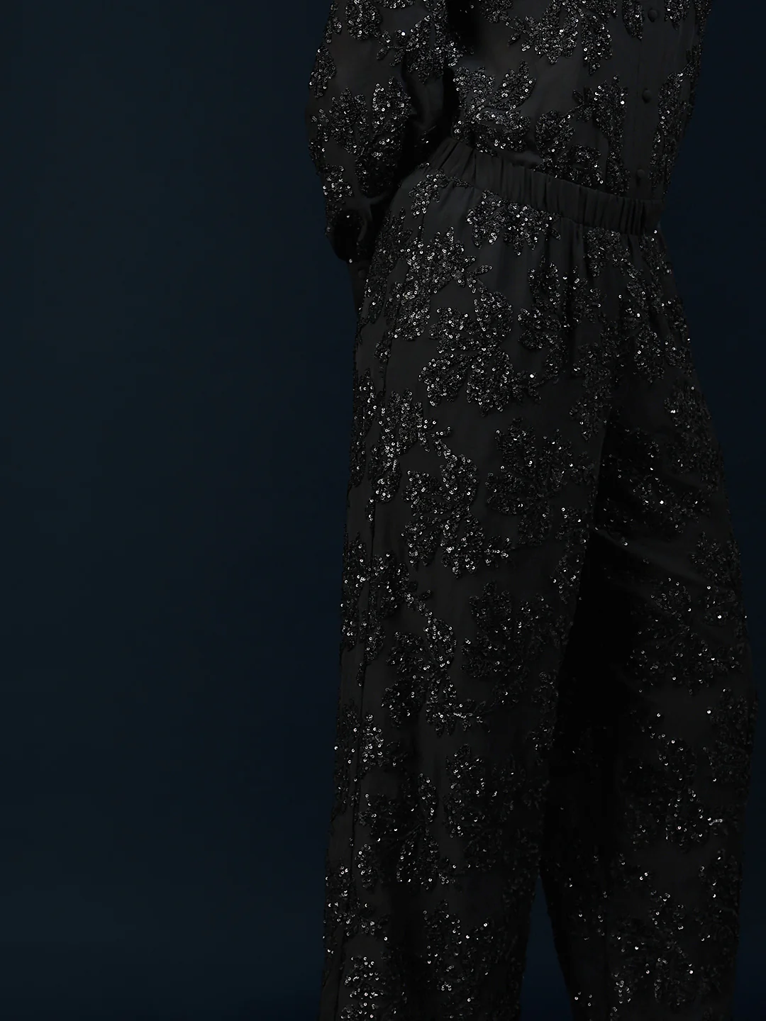 Marquee Embellished Wide Leg Pants - Image 6