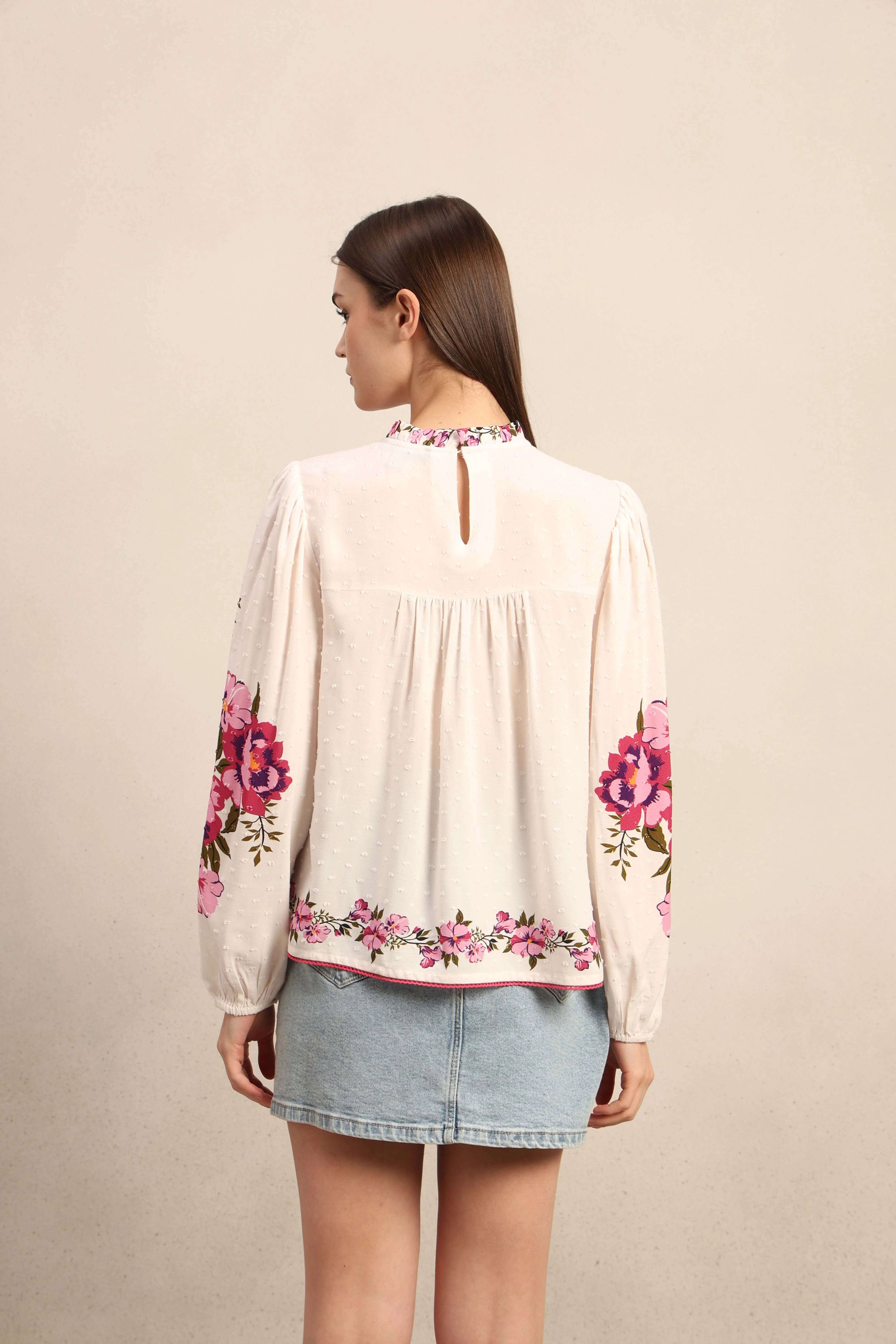 Floral Embroidered Top - Image 10