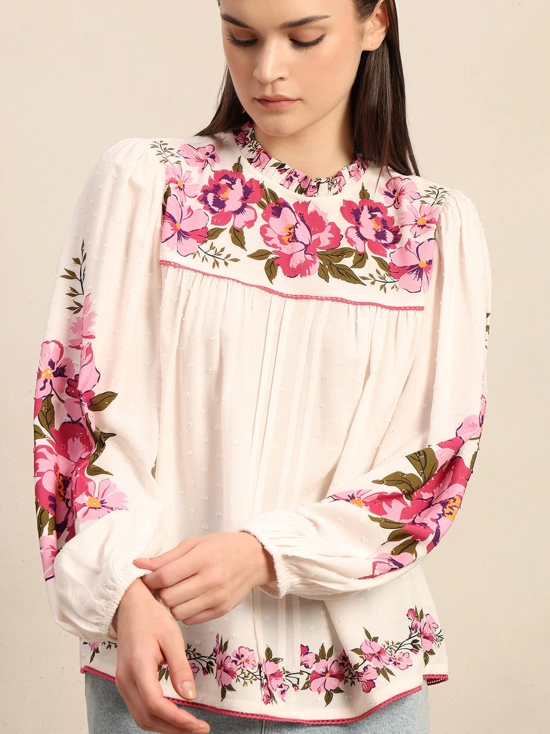 Floral Embroidered Top - Image 6