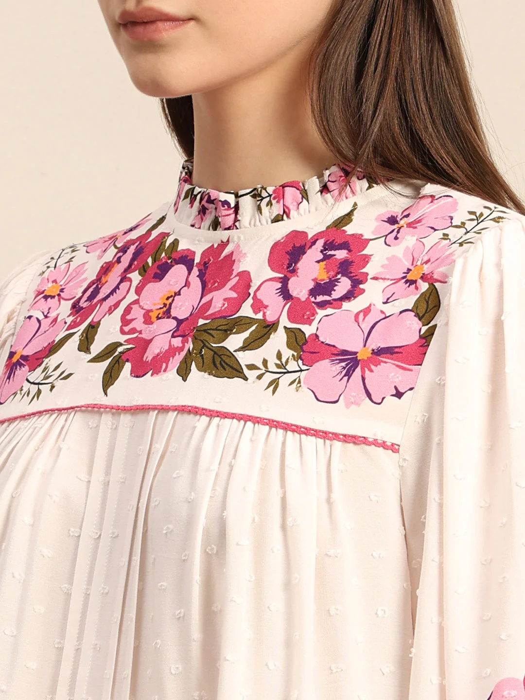 Floral Embroidered Top - Image 8