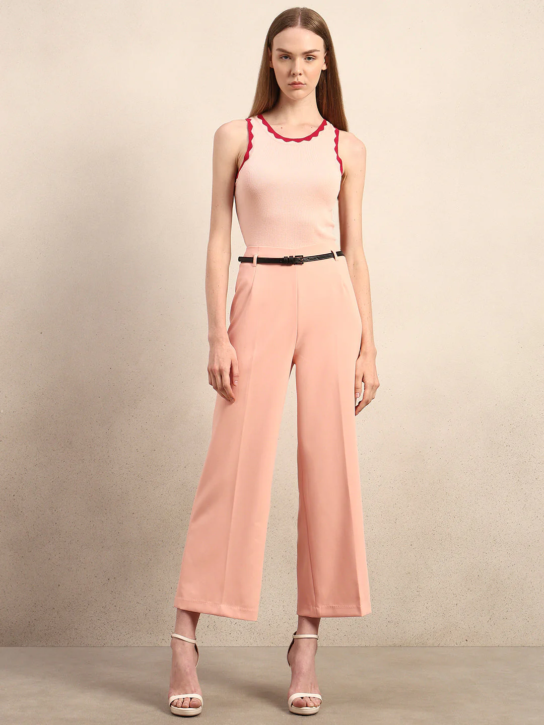 High Rise Belted Pants - Image 5