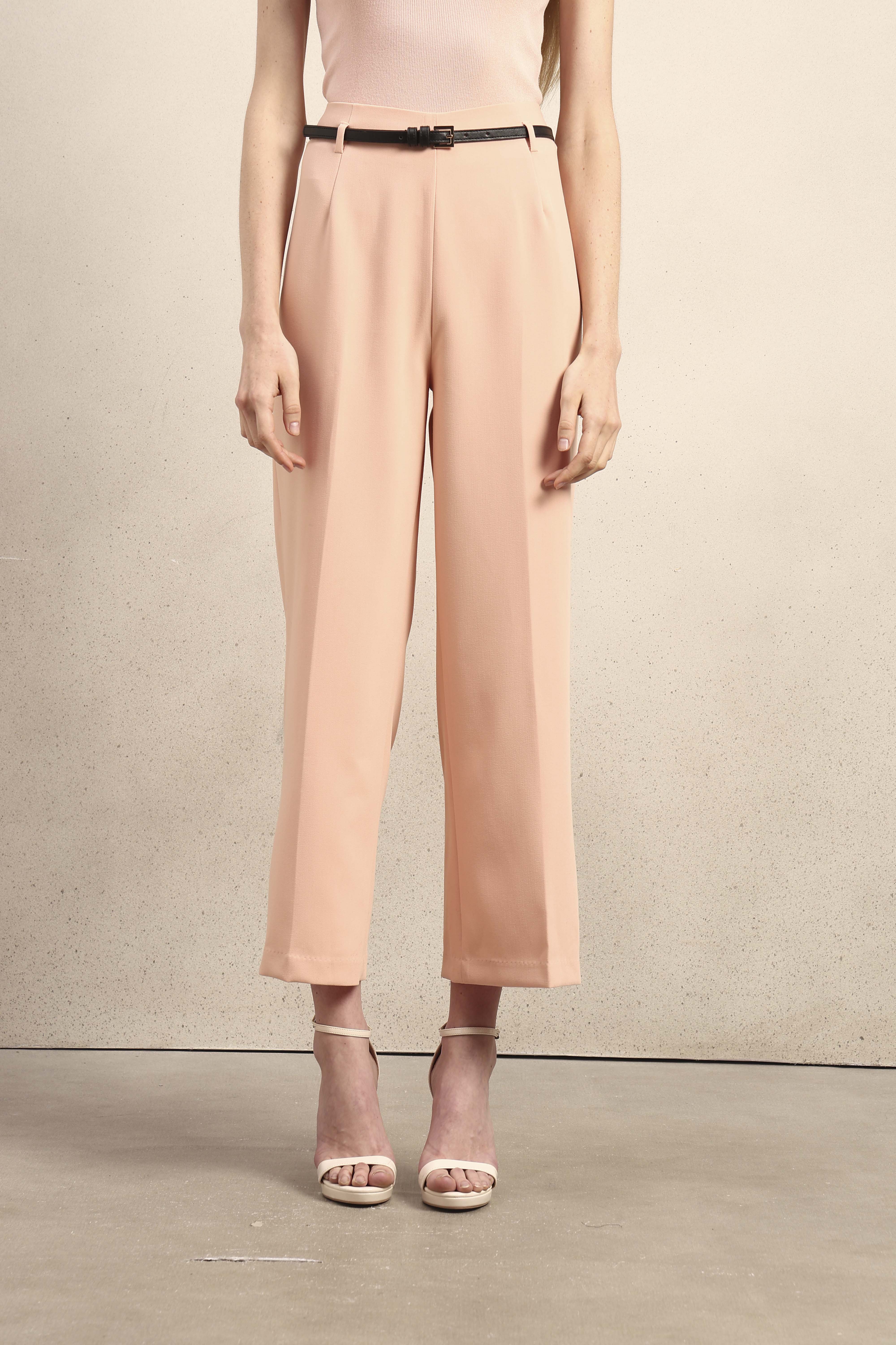 High Rise Belted Pants - Image 9