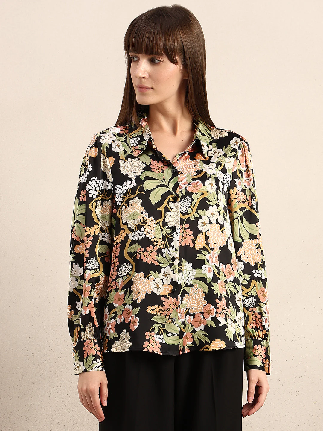 Floral Printed Shirt - Image 2