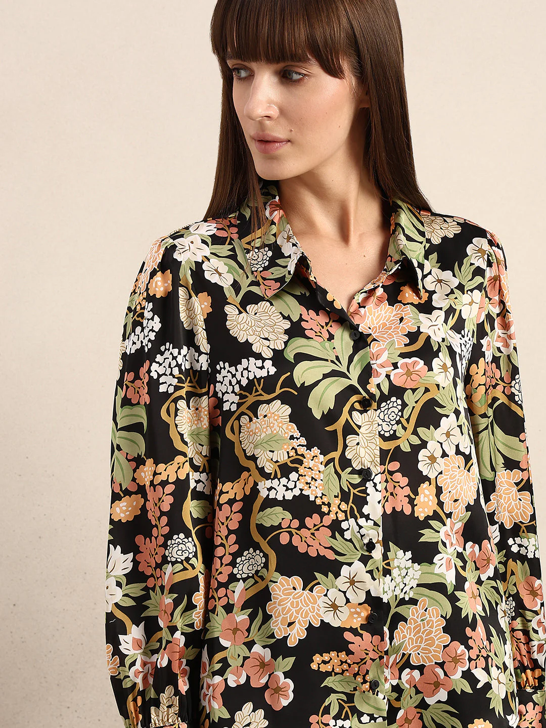 Floral Printed Shirt - Image 6