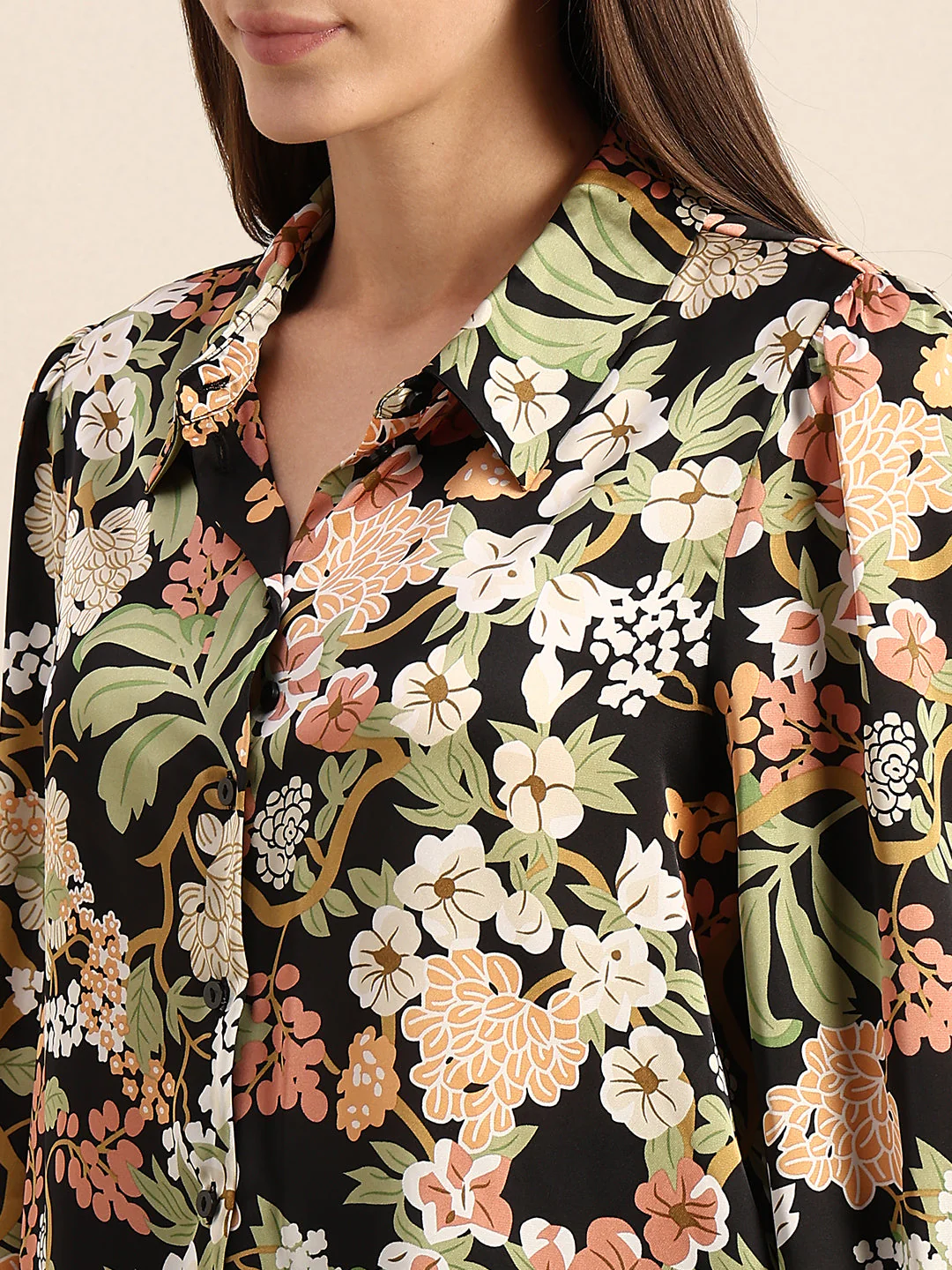Floral Printed Shirt - Image 8