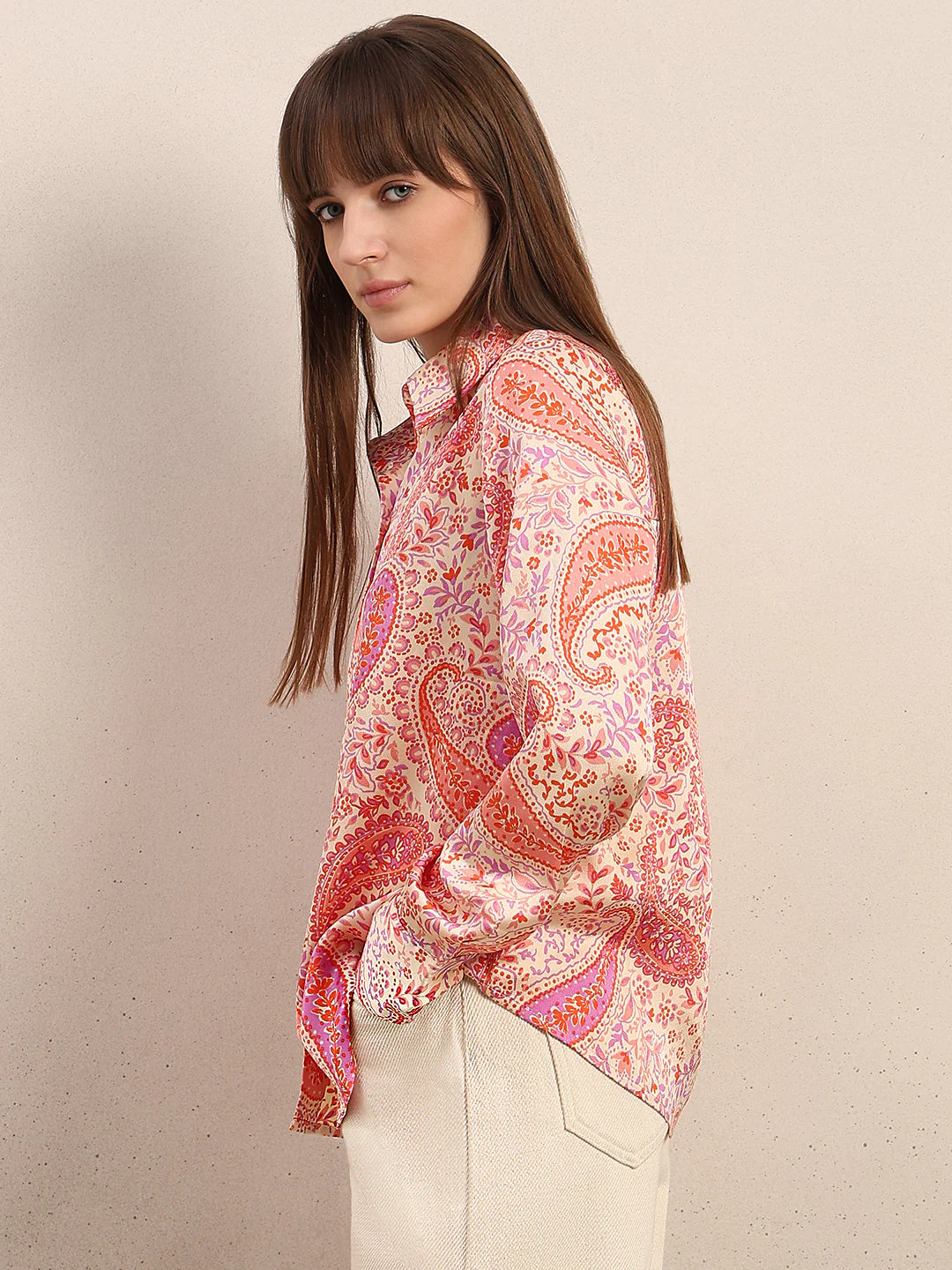 Pink Printed Shirt - Image 3