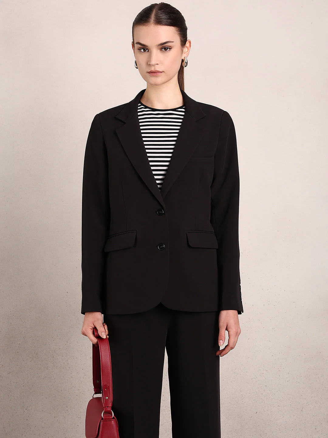 Black Tailored Blazer