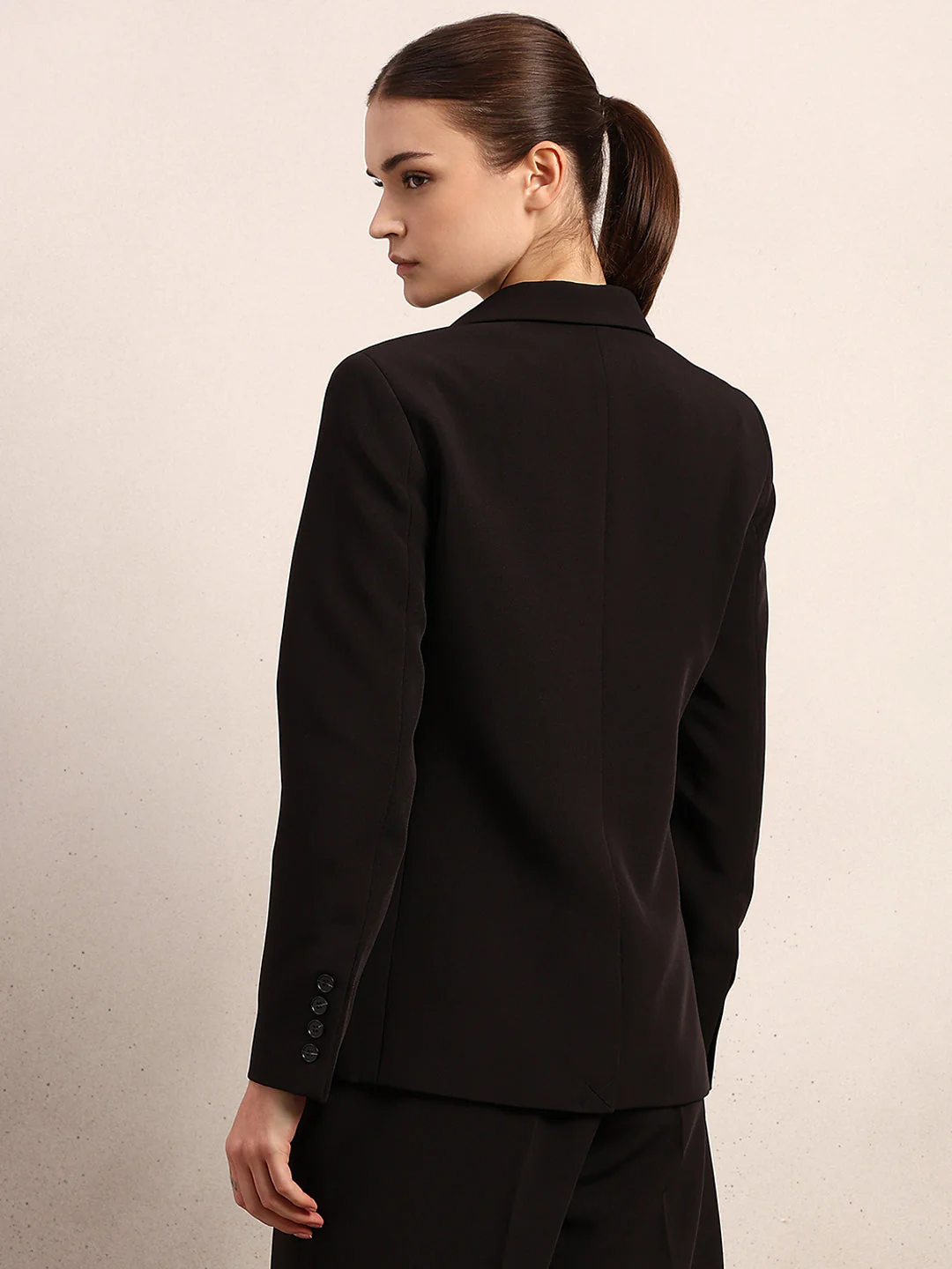 Black Tailored Blazer - Image 4