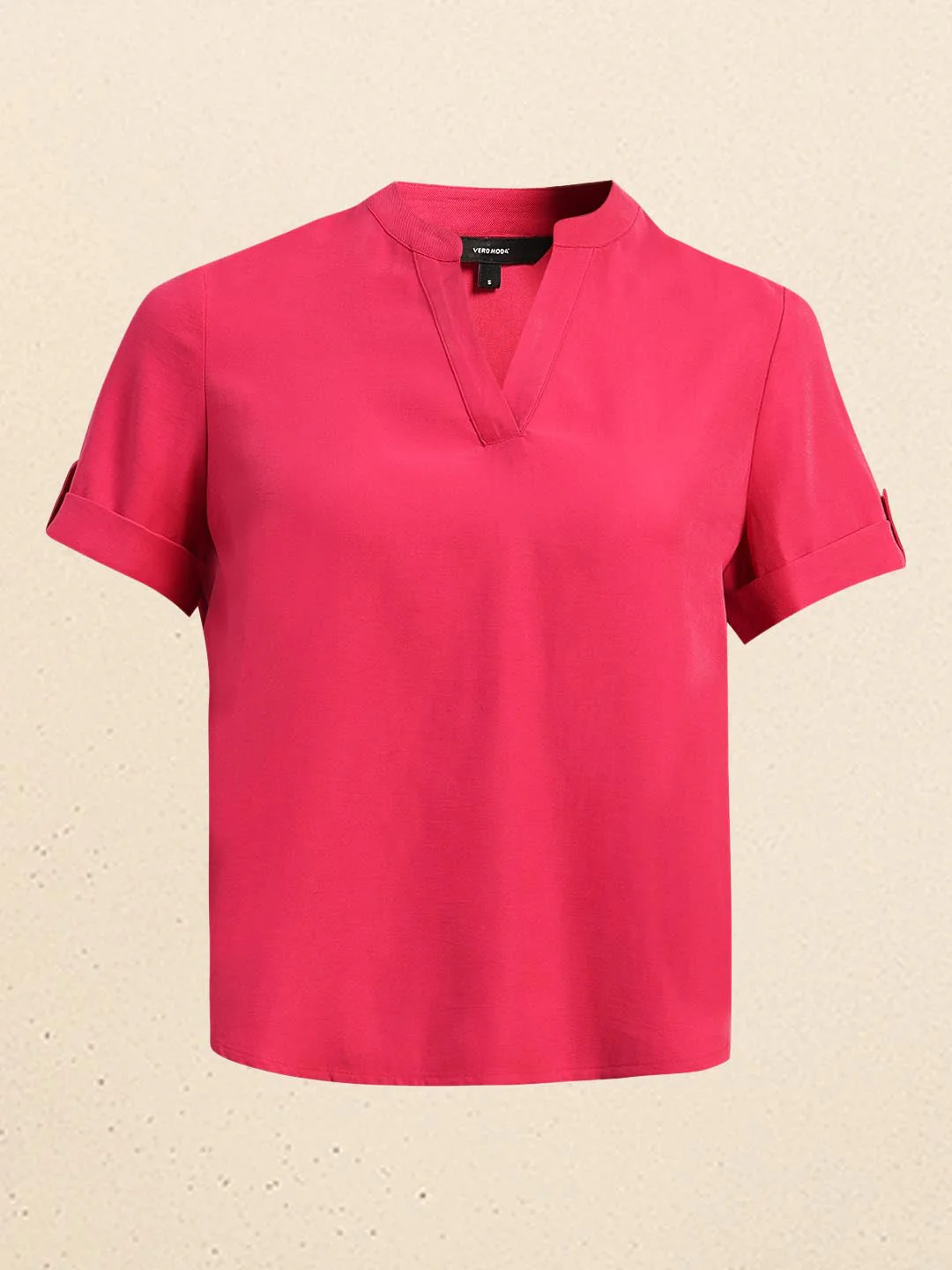 Pink V-Neck Top - Image 7