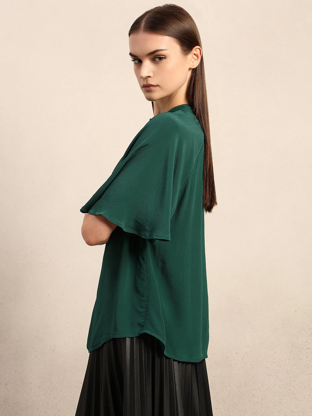 Green Short Sleeves Top - Image 3