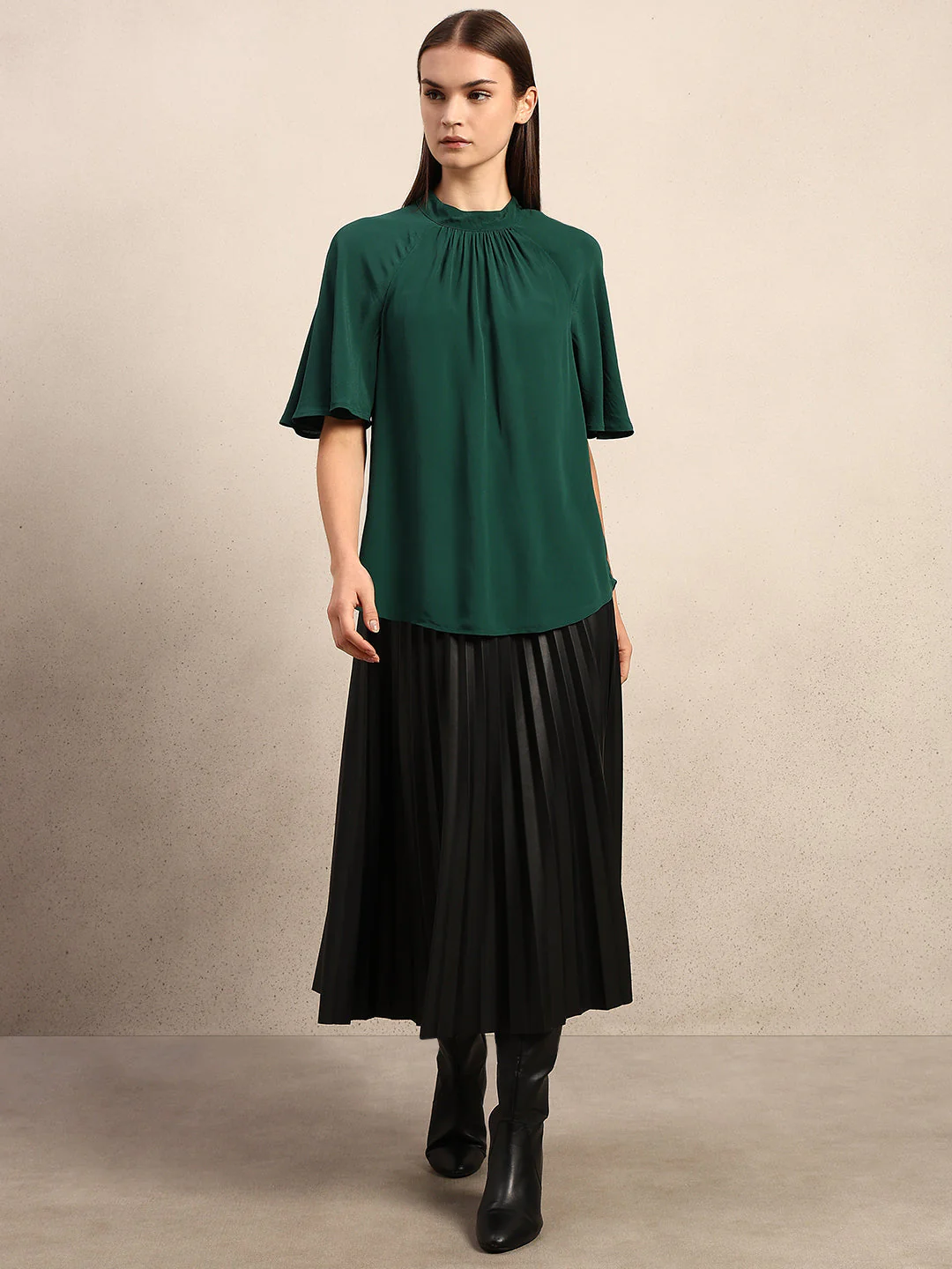 Green Short Sleeves Top - Image 5