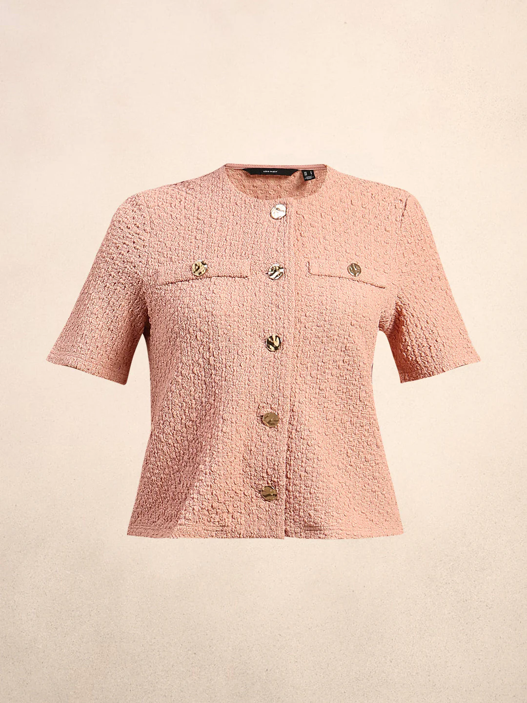 Tweed Buttoned Top - Image 7