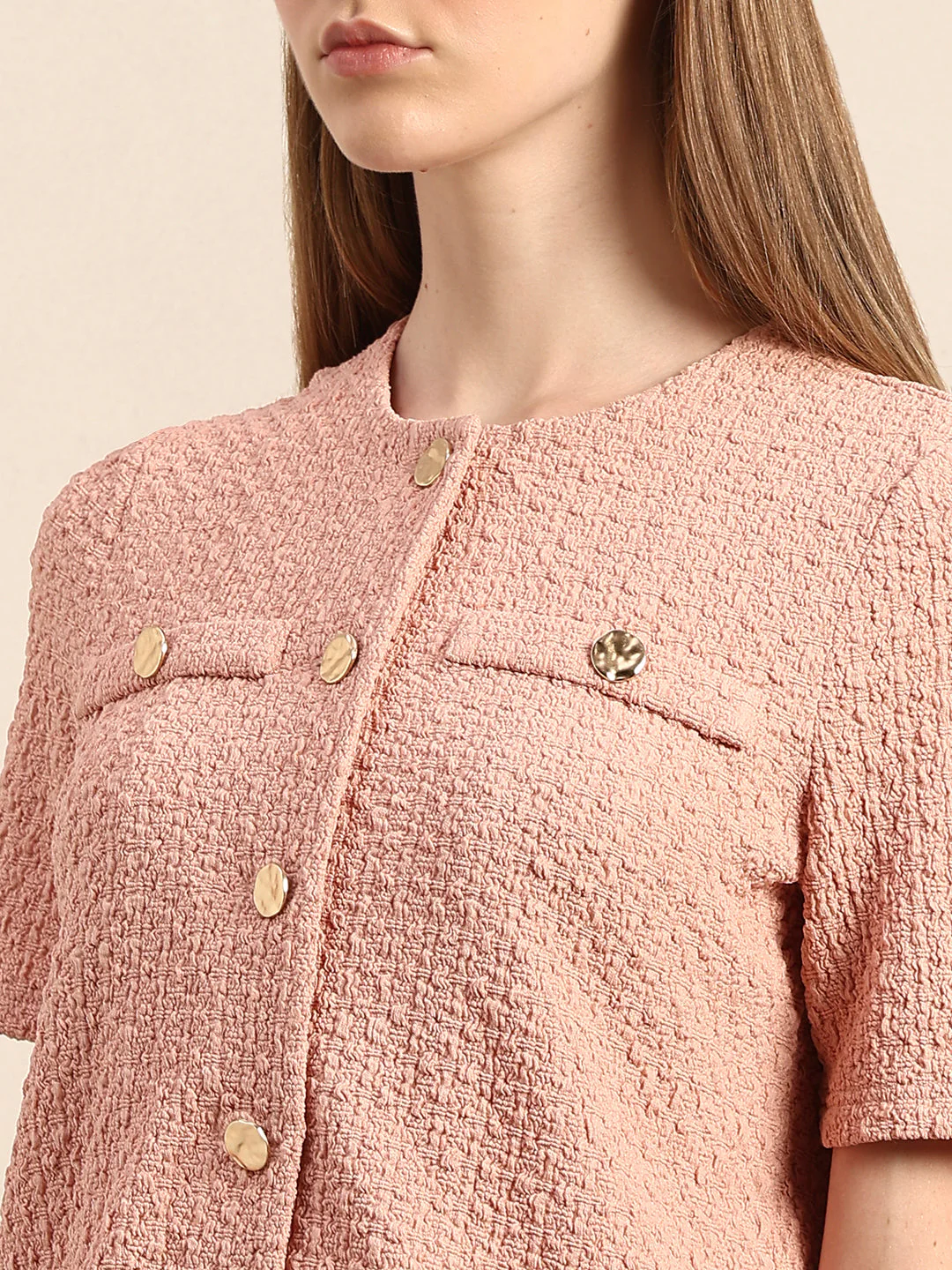 Tweed Buttoned Top - Image 8