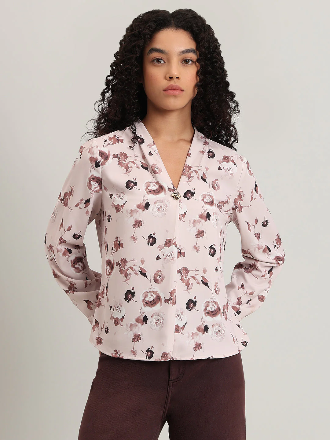 Floral Print Top - Image 2