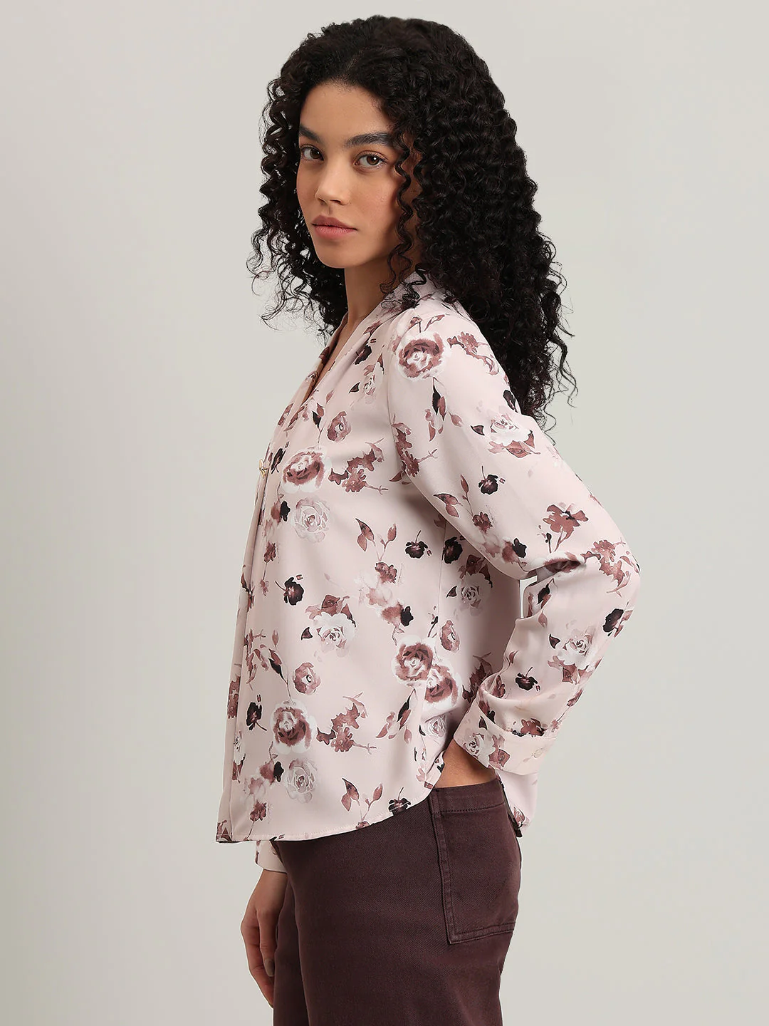 Floral Print Top - Image 3