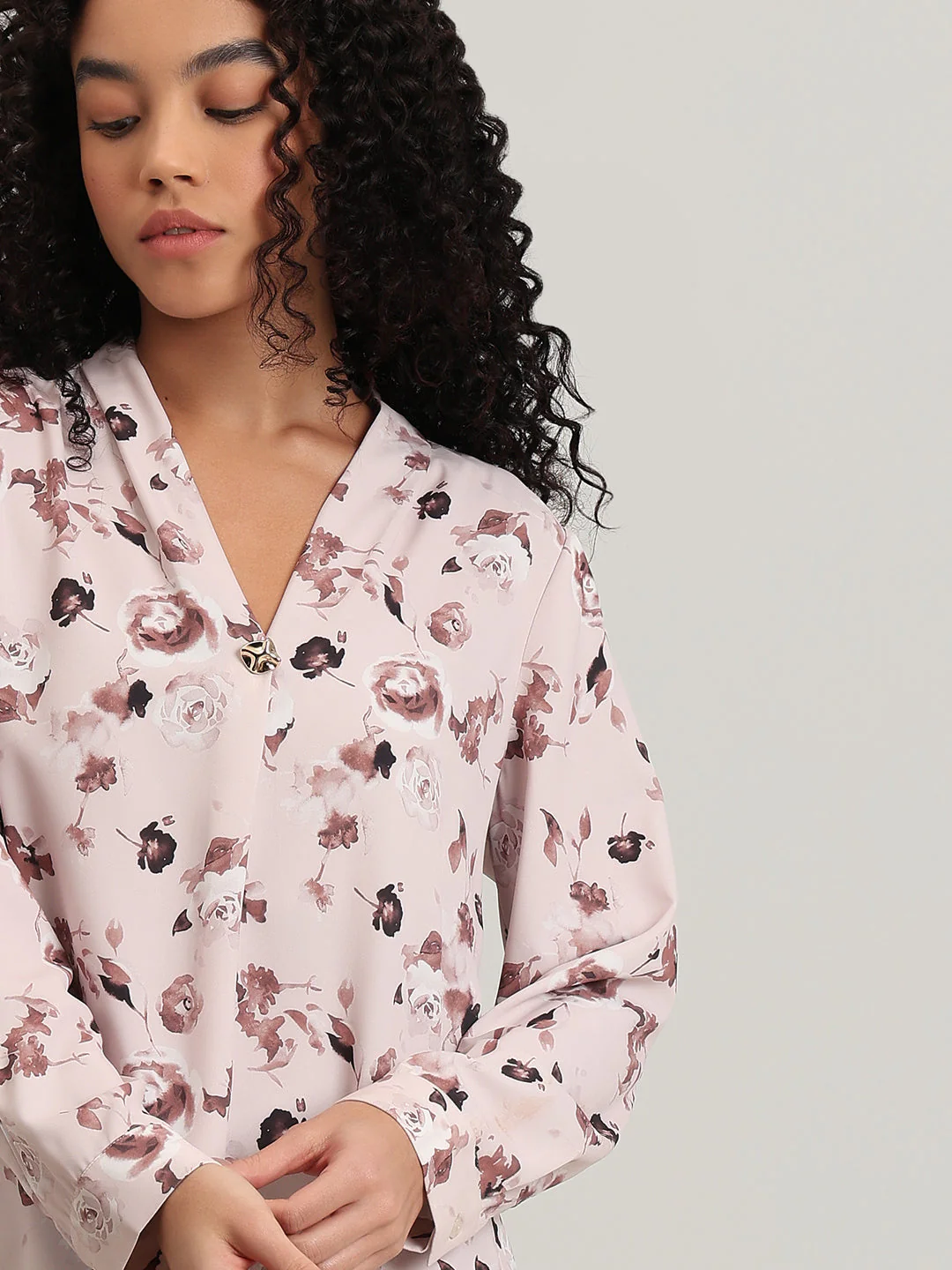 Floral Print Top - Image 6