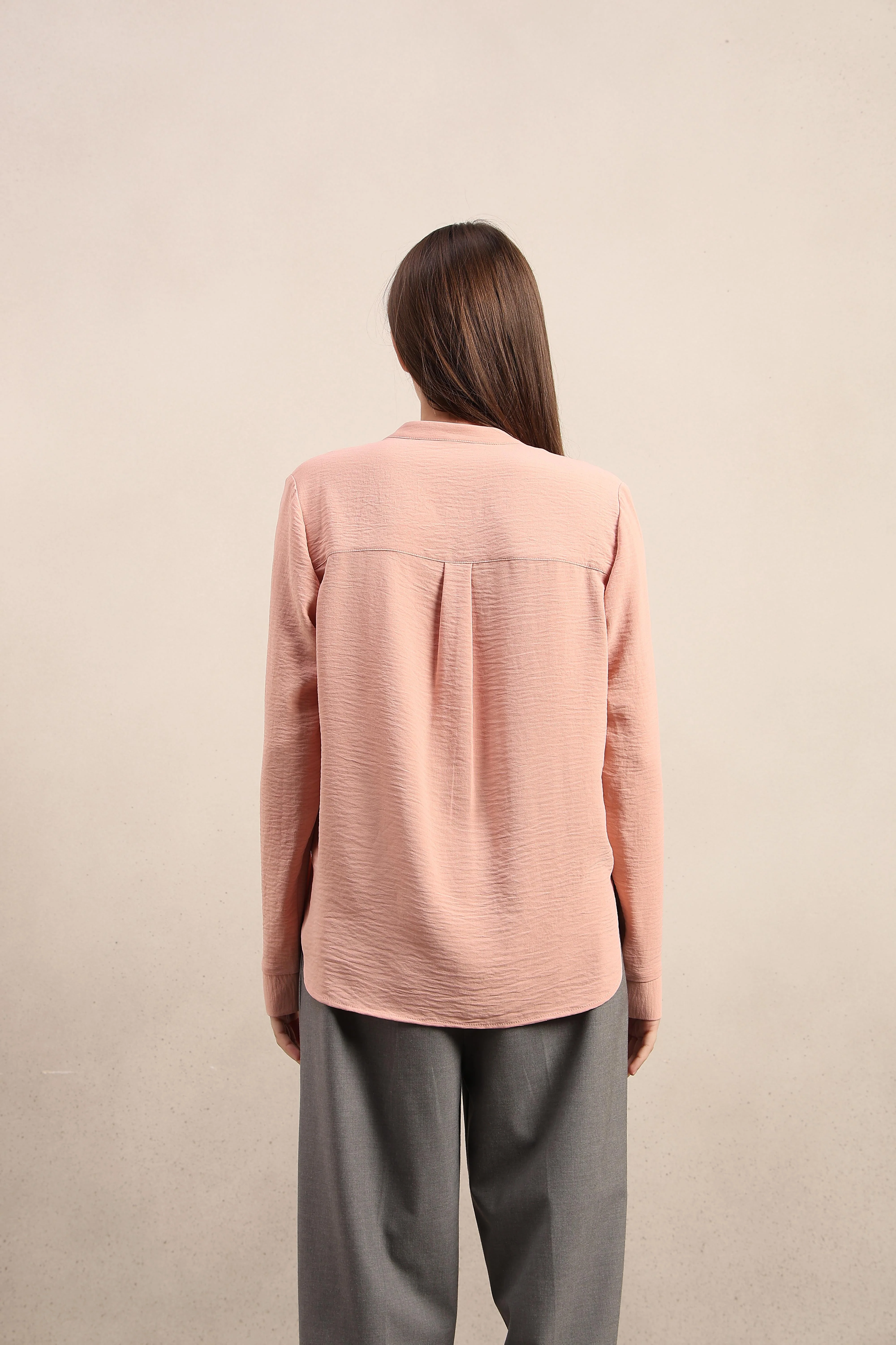 Pink V-Neck Top - Image 10