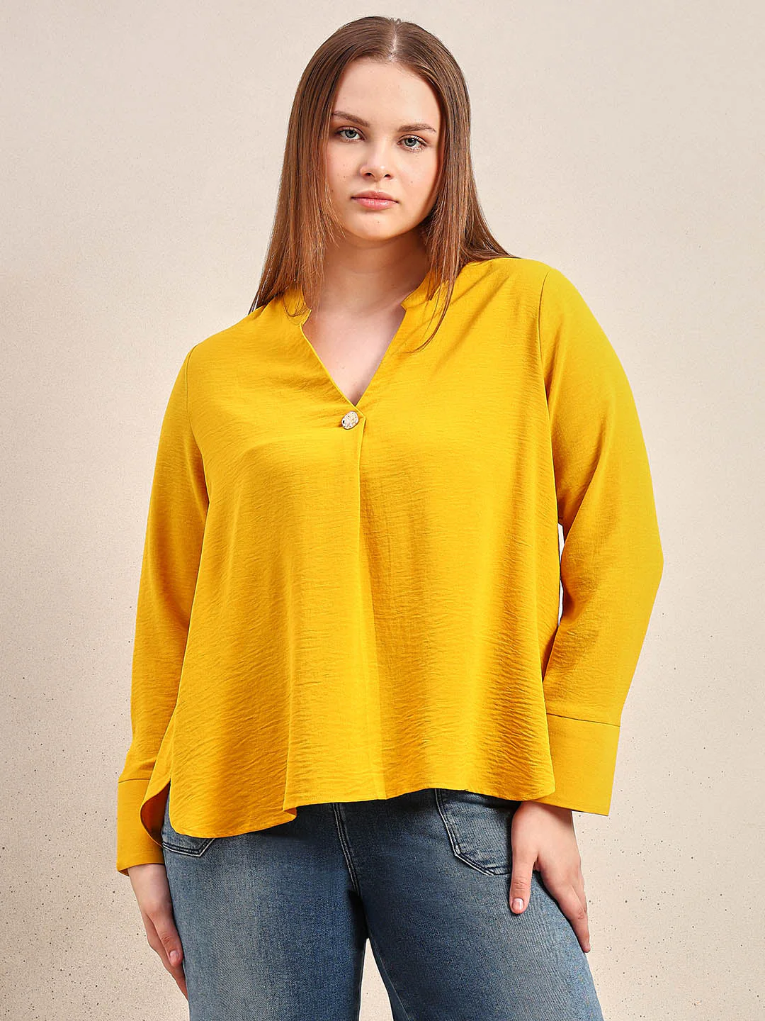 Curve V-Neck Top - Image 2