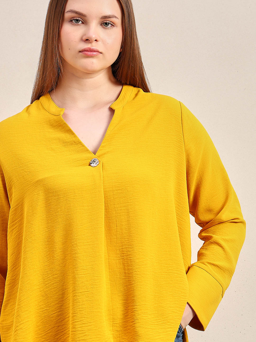 Curve V-Neck Top - Image 6