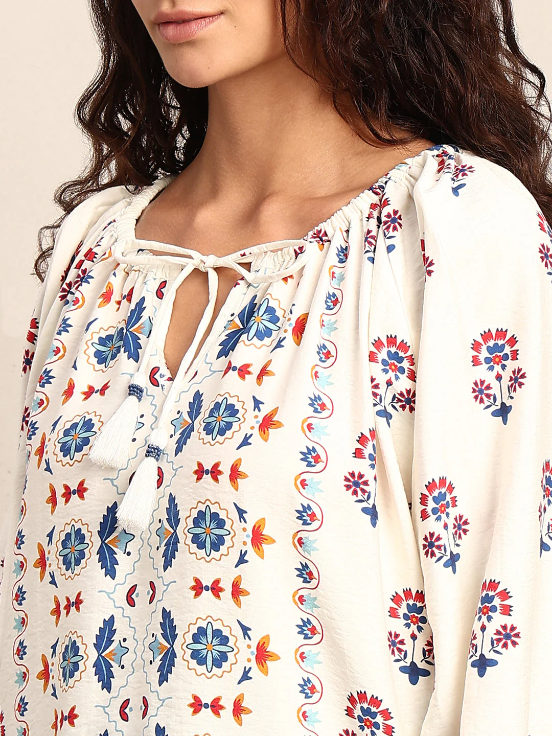 Printed Regular Fit Top - Image 8