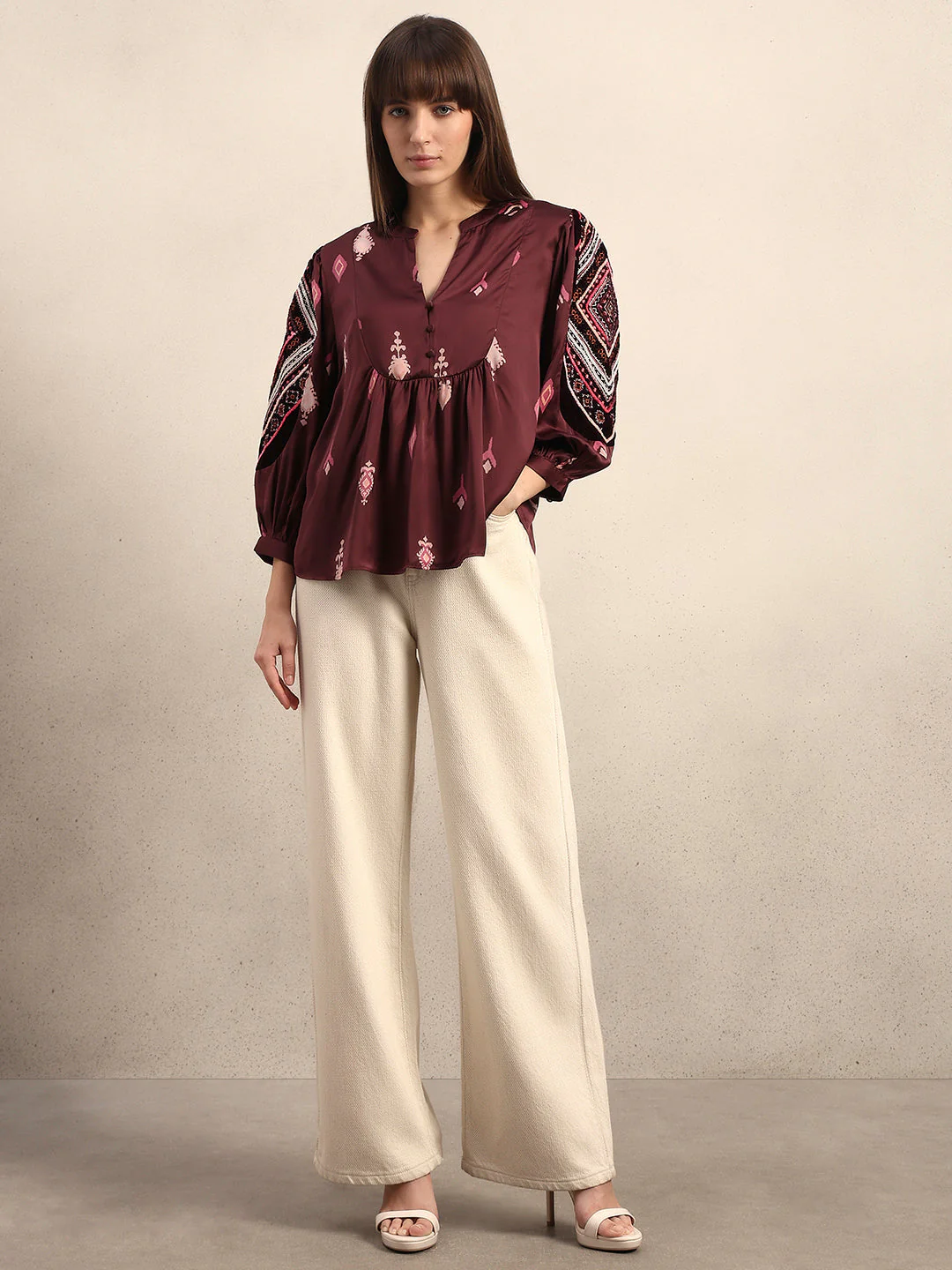 Bohemian Print Top - Image 5