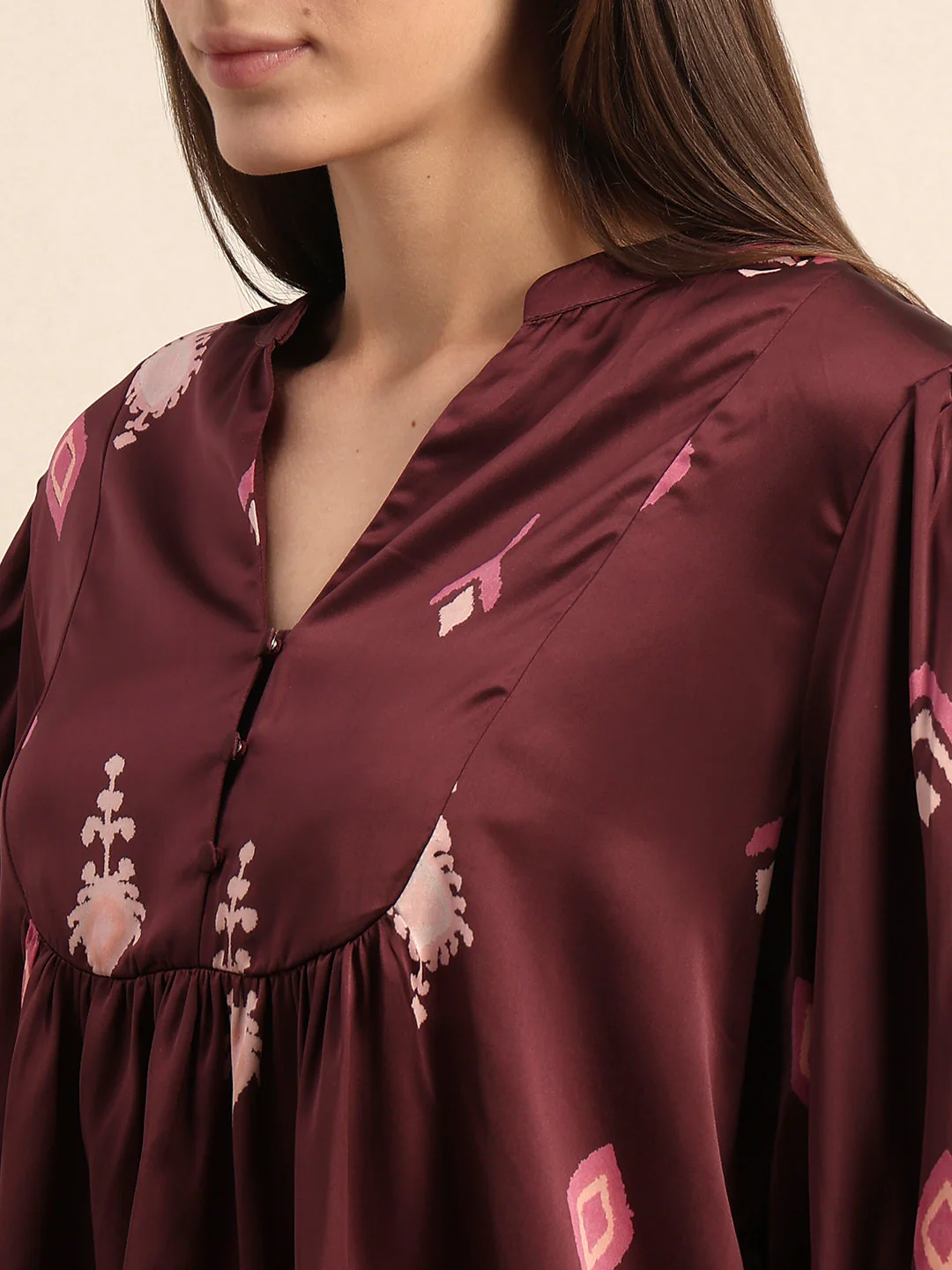 Bohemian Print Top - Image 8