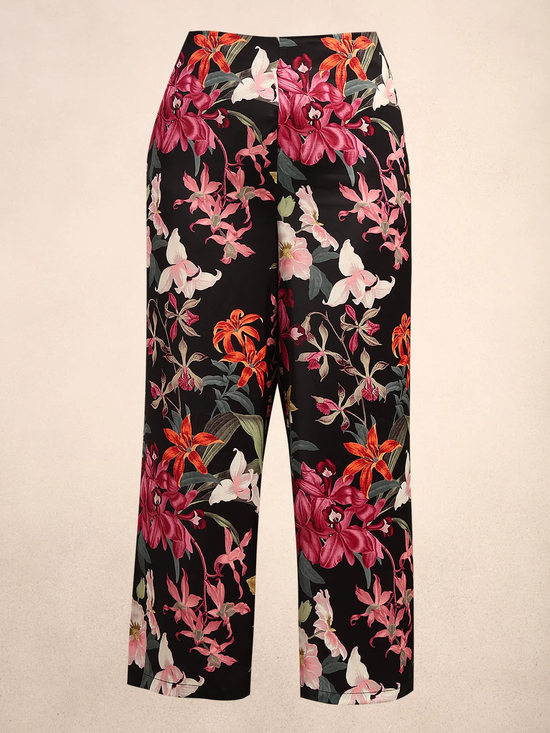 CURVE Floral Wide Leg Pants - Image 7