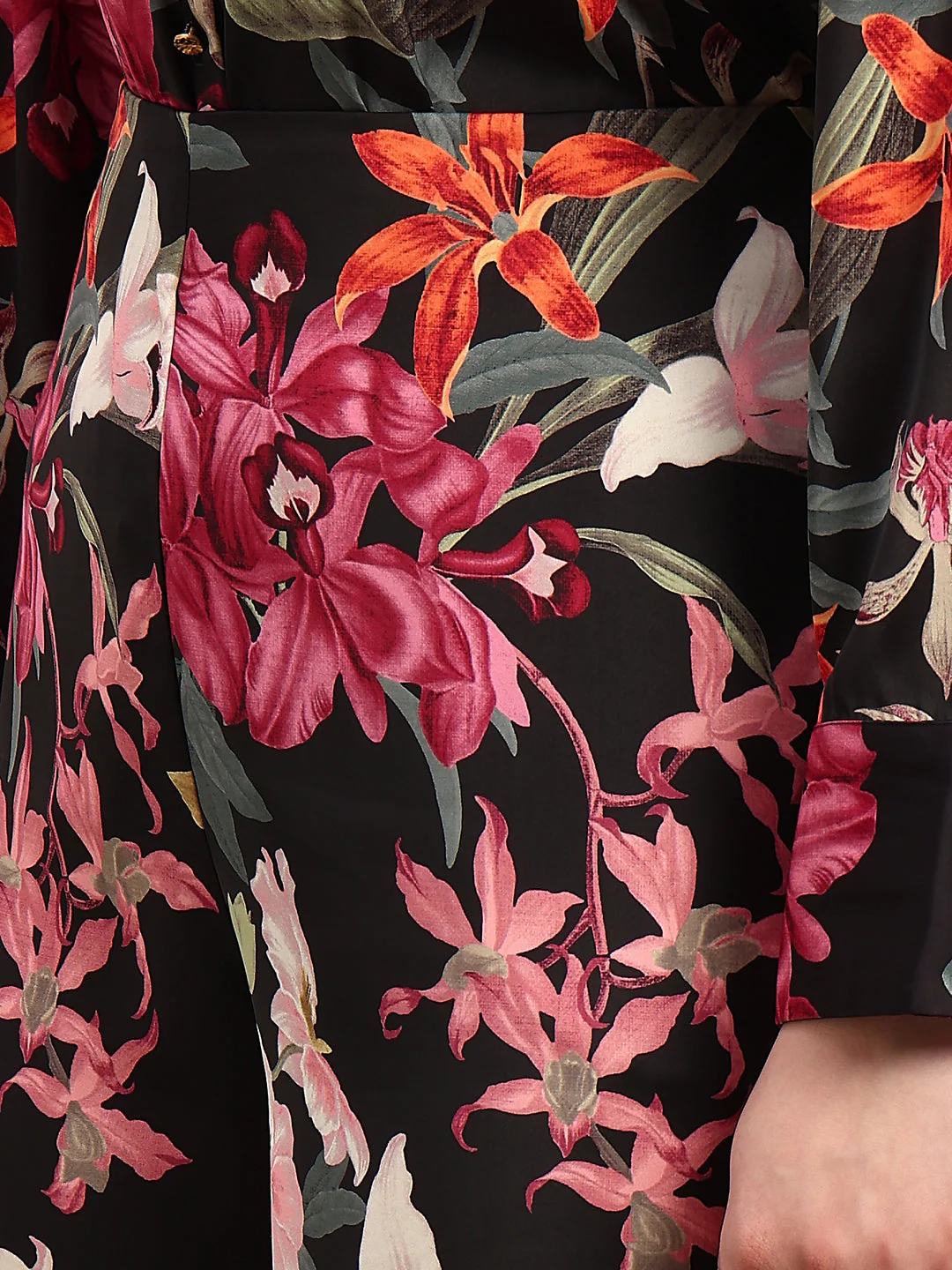 CURVE Floral Wide Leg Pants - Image 8