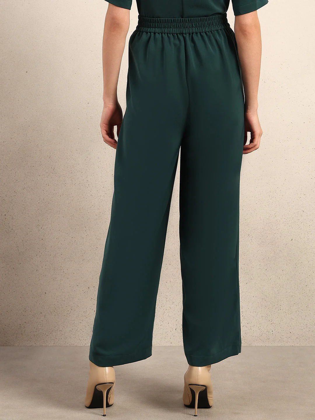 Dark Green Ankle Length Pants - Image 4