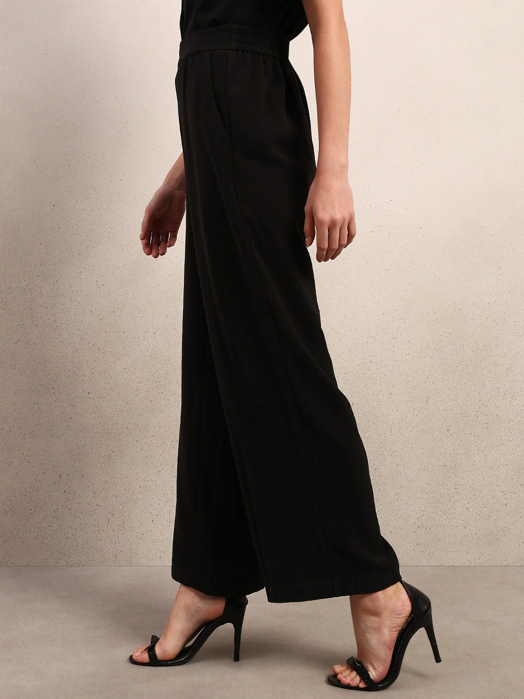 Black Ankle Length Pants - Image 3