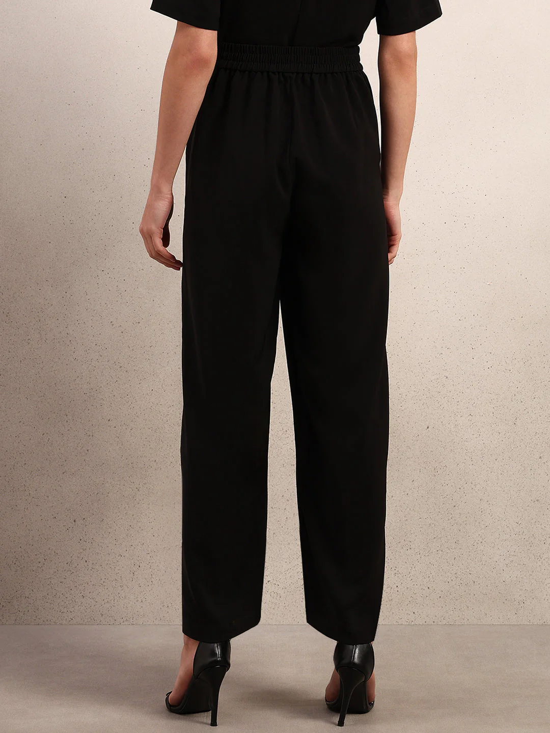 Black Ankle Length Pants - Image 4