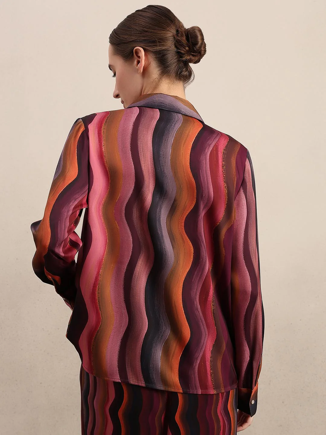 Red Printed Shirt - Image 4